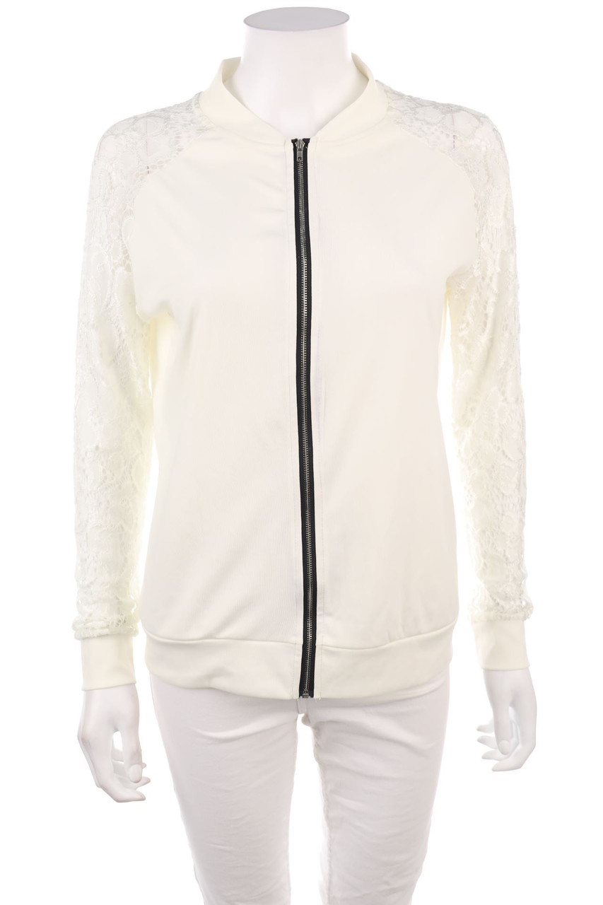 Ohne Label - Jacke mit Spitze - M