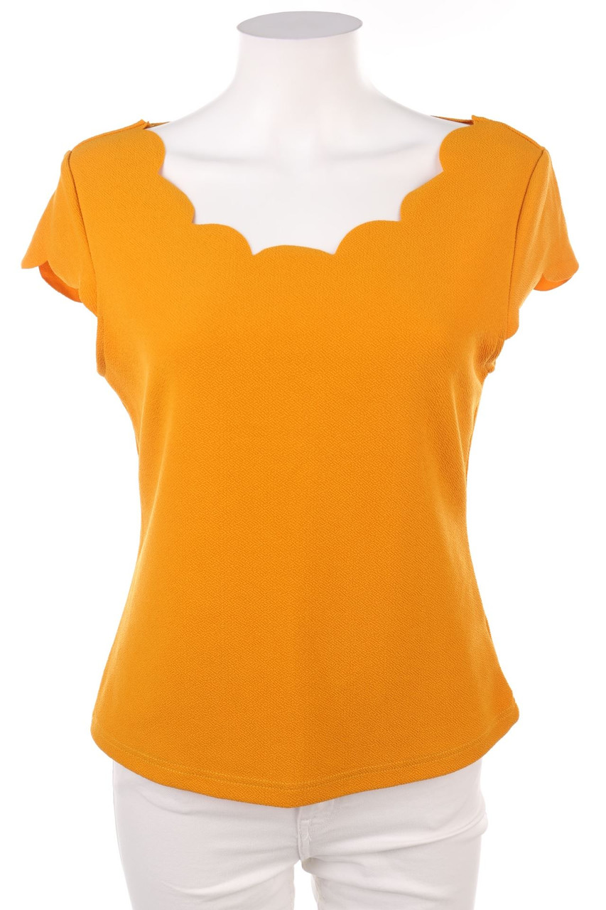 SHEIN - Kurzarm-Bluse - L