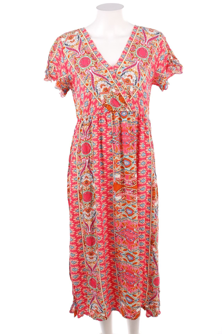 Hapsho - Midikleid mit Print - L