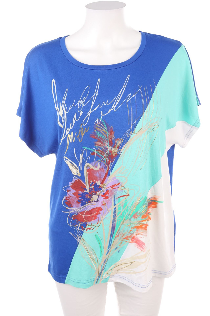 MARINELLO - Kurzarm-Shirt mit Print - XL