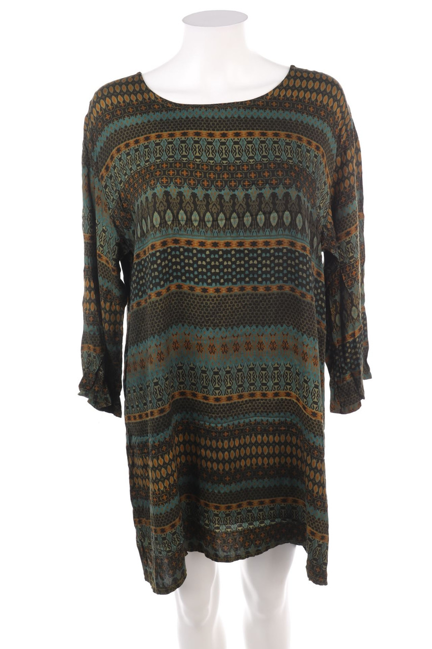 Ohne Label - Kleid mit Muster - D 46