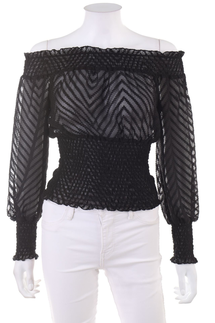 Ohne Label - Carmen-Bluse - S