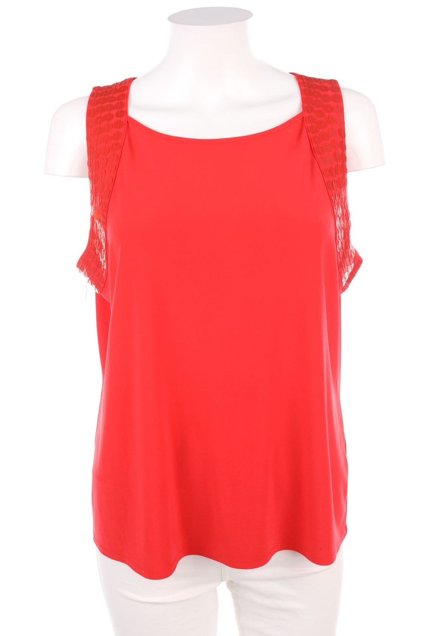 ONLY - Blusentop mit Pailletten - D 44