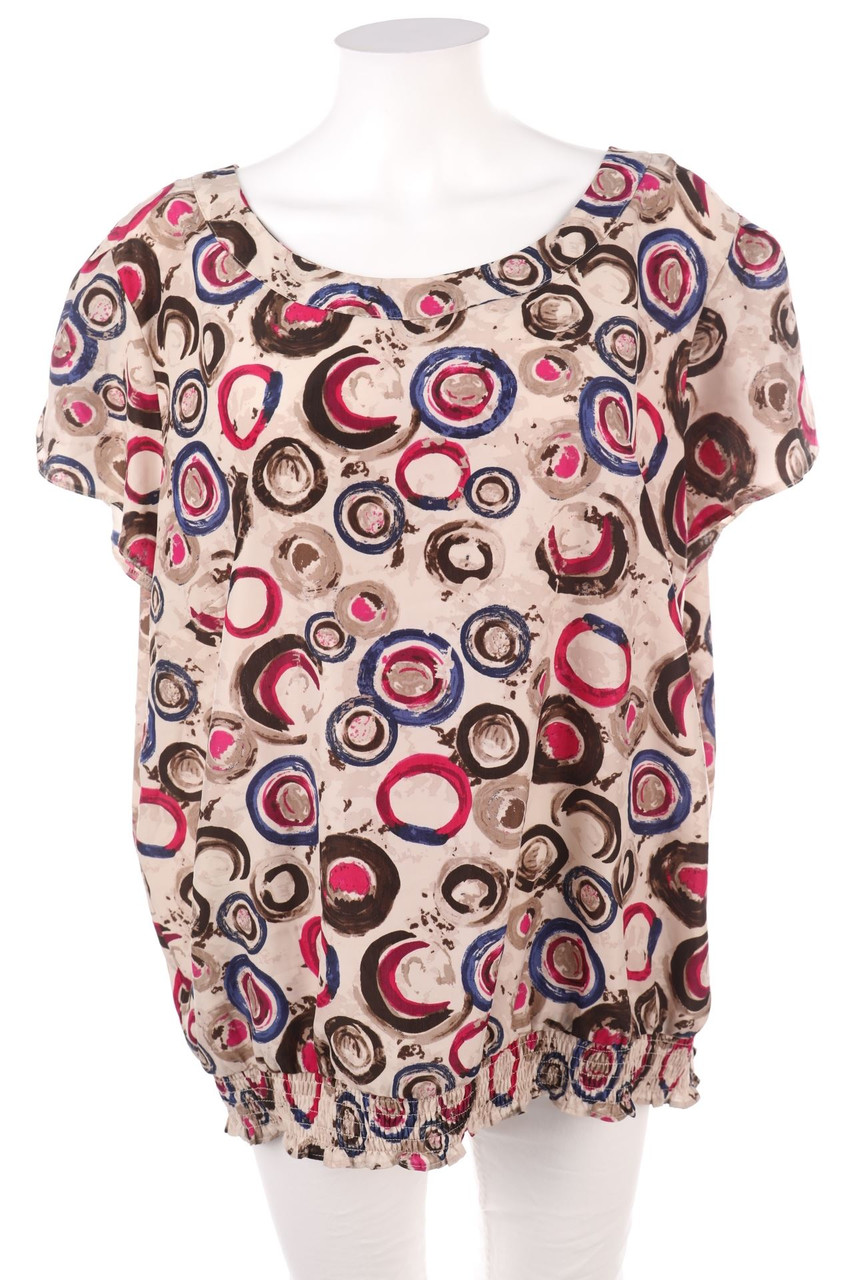 SECONDHAND - Kurzarm-Bluse - 52