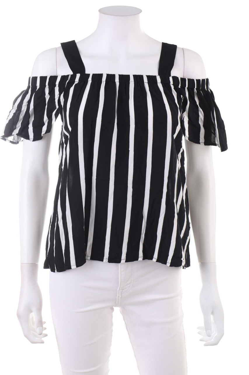 b.young - Kurzarm-Bluse - S