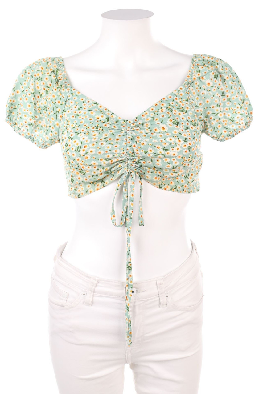 SHEIN - Kurzarm-Bluse - S