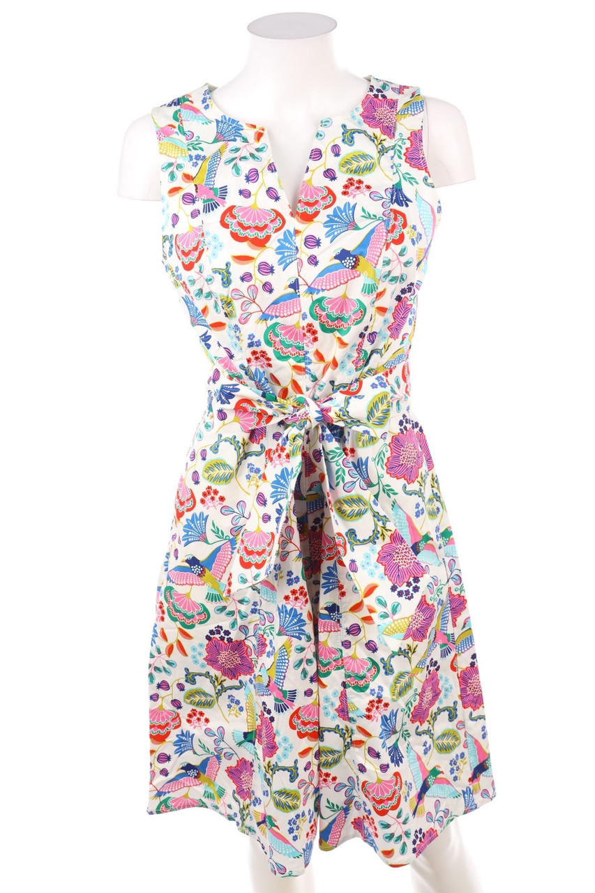 Boden - Kleid mit Print - D 36