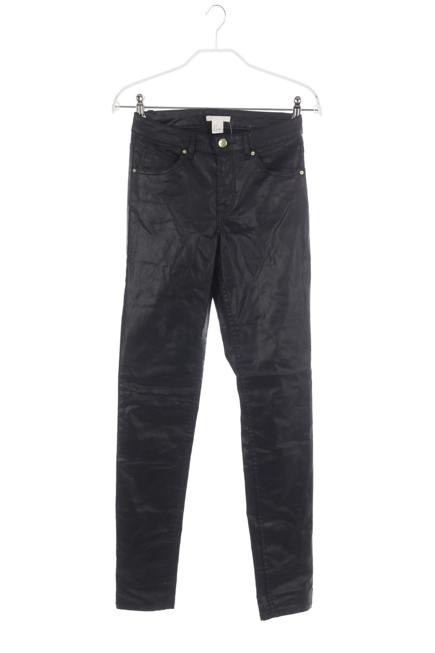 H&M - Coated Skinny-Jeans - XS
