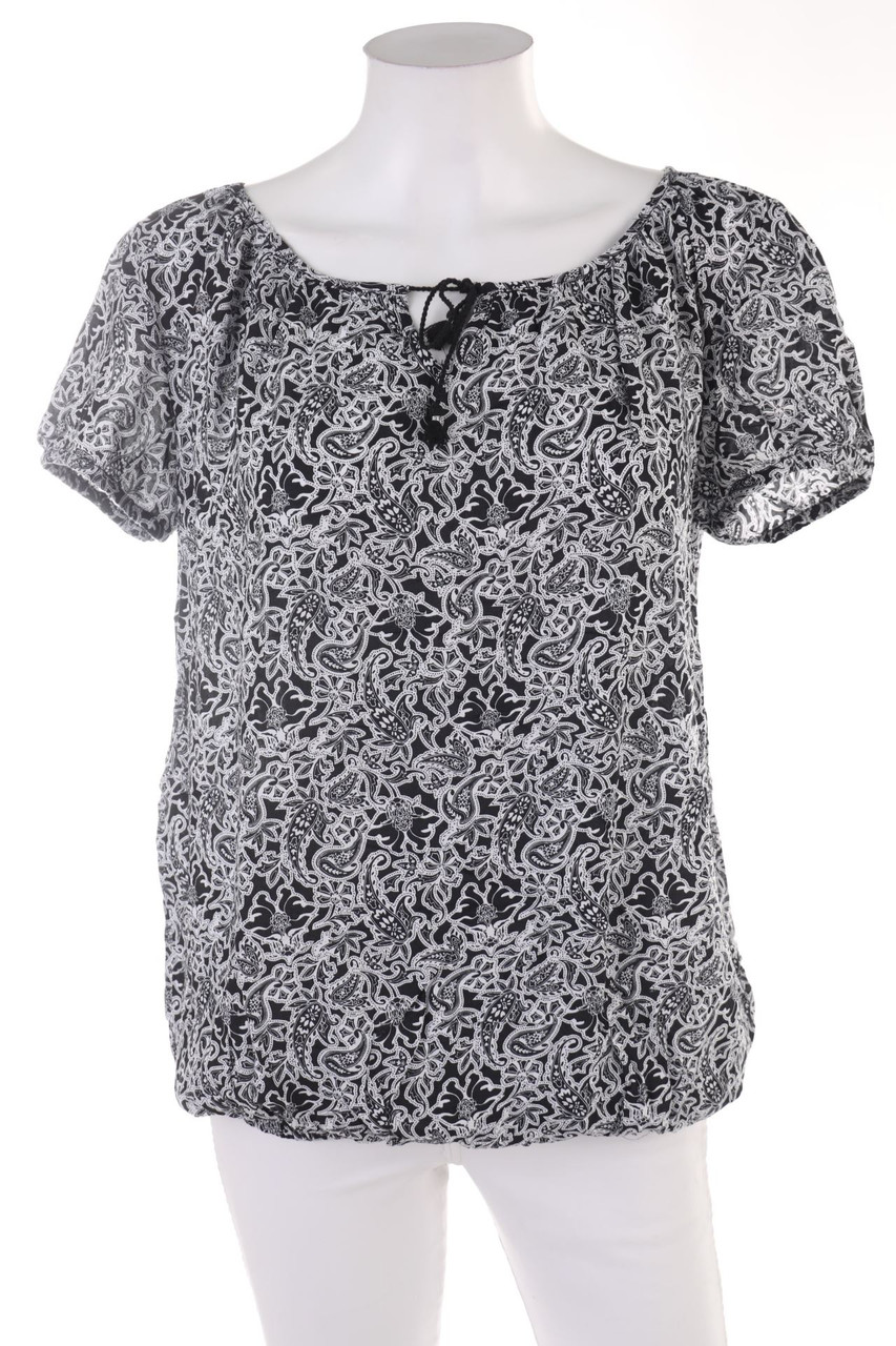 GINA - Kurzarm-Bluse - XL