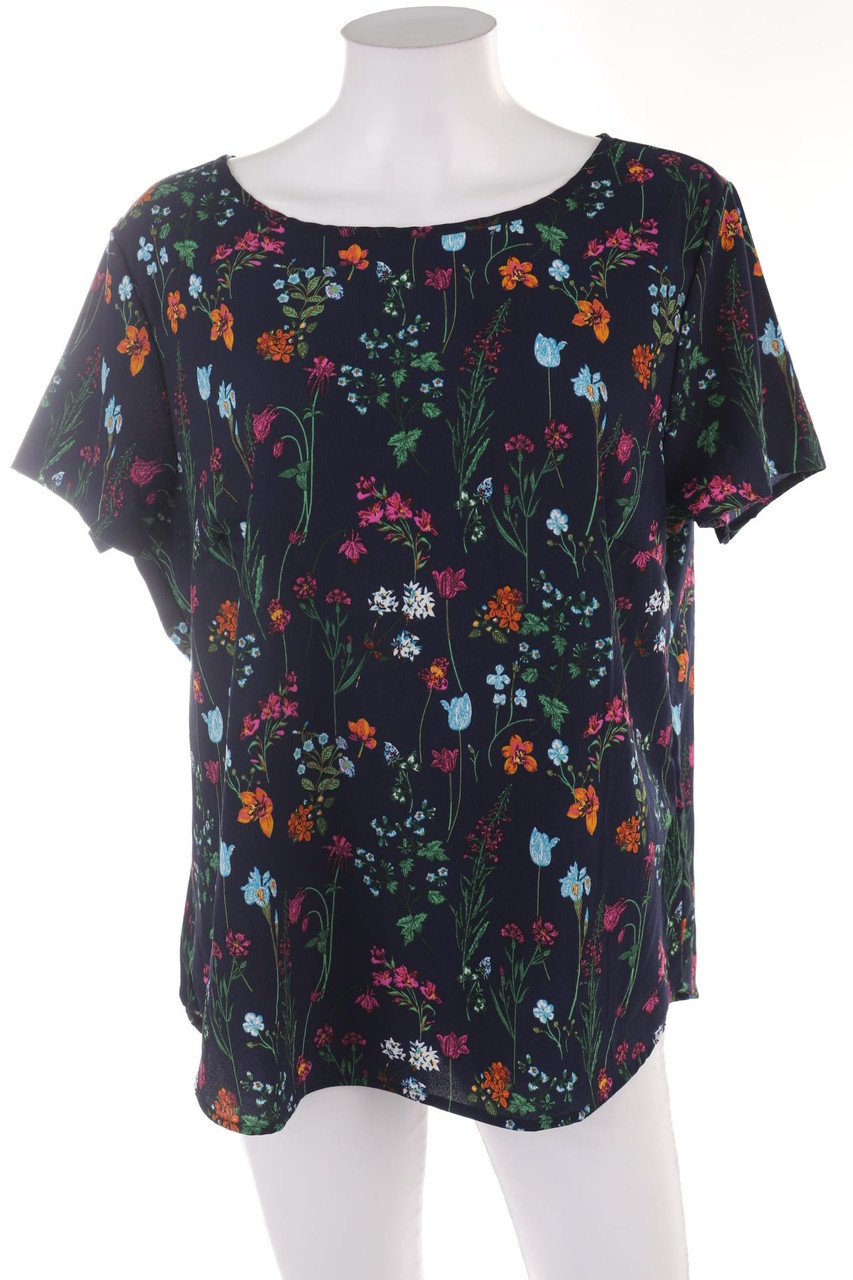 Ohne Label - Kurzarm-Bluse - 2XL