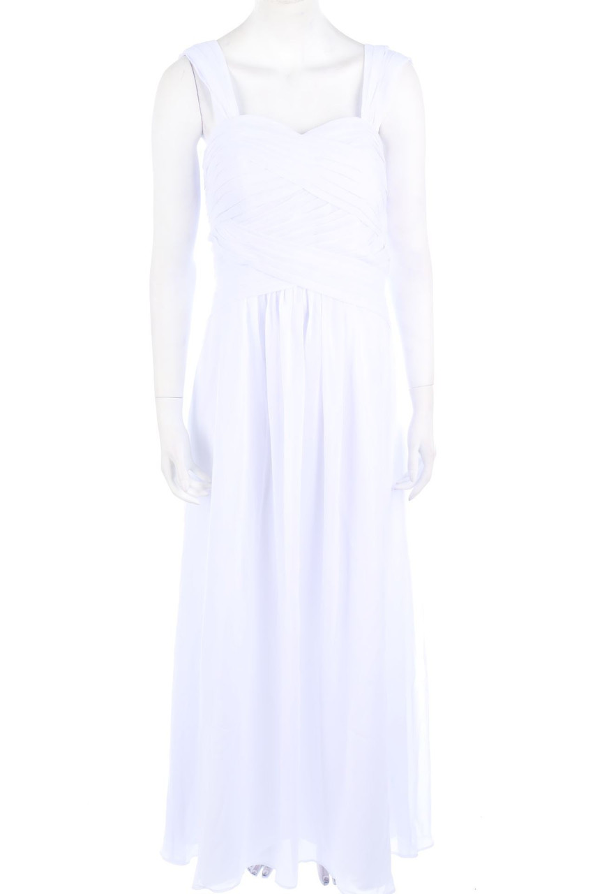 JJ´s HOUSE - Maxi-Abendkleid mit Drapierung - L