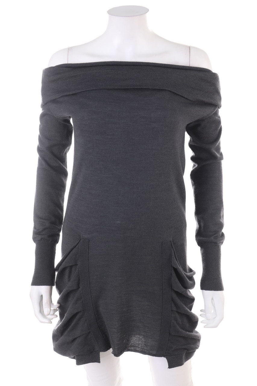 PATRIZIA PEPE - Strickkleid aus Kaschmir-Seide-Mix - D 34