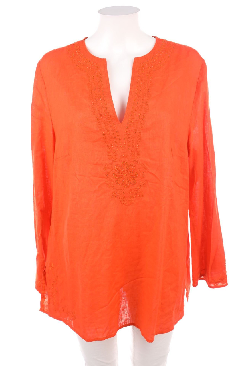 SAMOON - Bluse mit Perlen - D 48