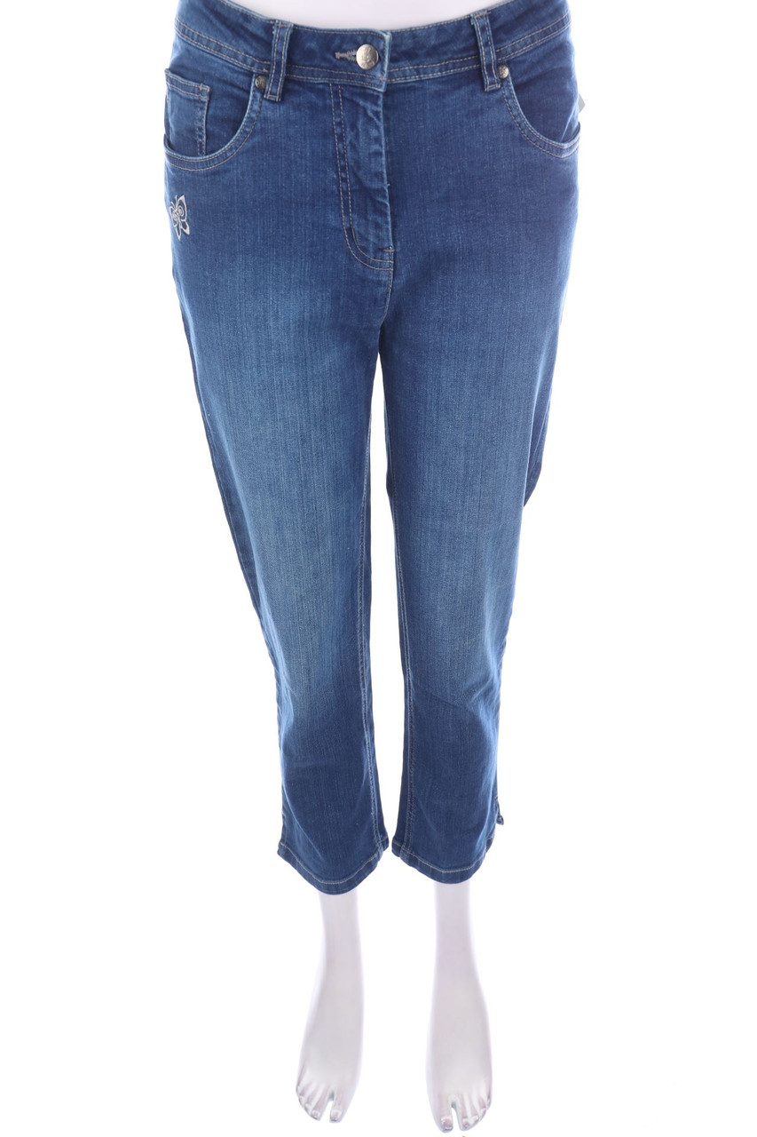 Ohne Label - Cropped Jeans - M