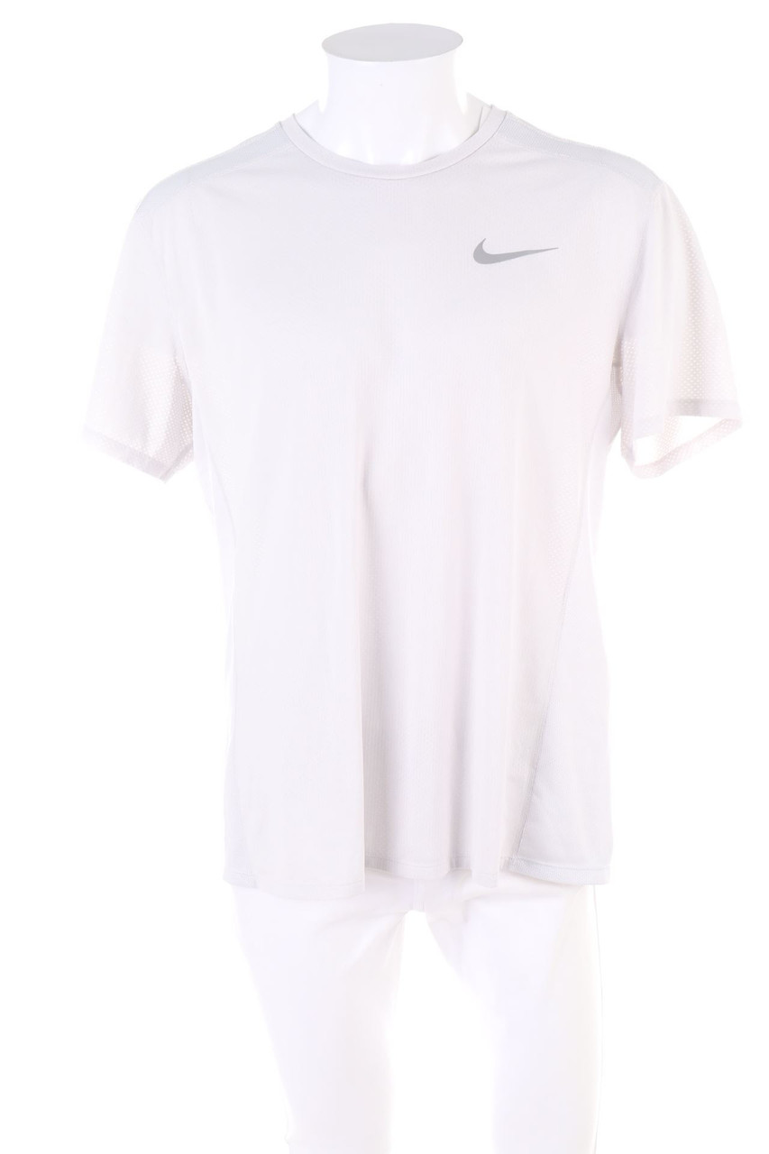 NIKE - Sport-Shirt mit Logo-Print - XL