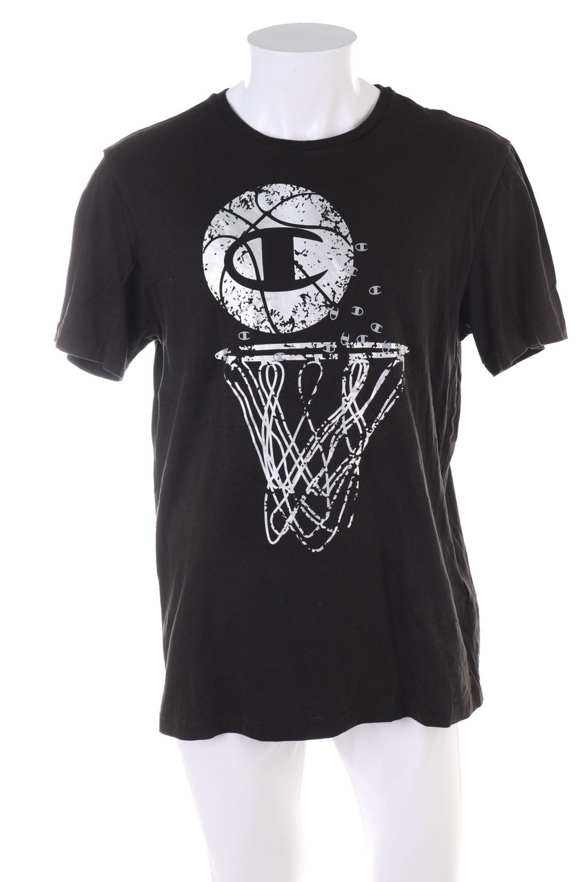 Champion - T-Shirt mit Print - XL