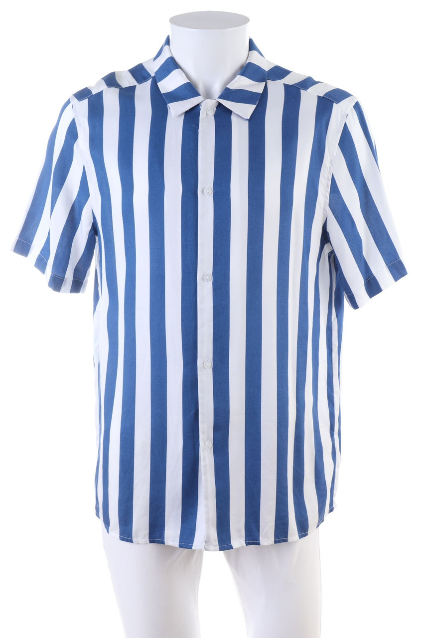 H&M - Kurzarm-Hemd - L