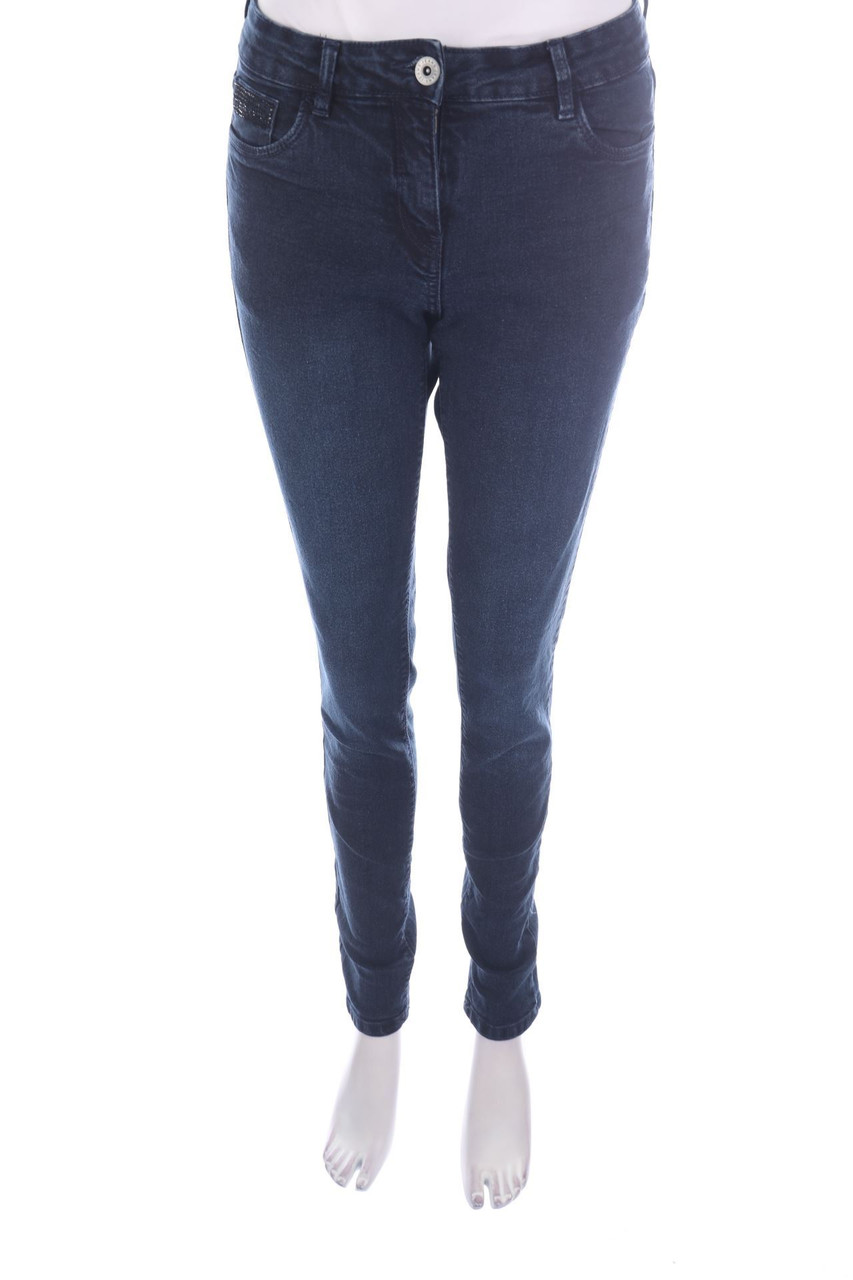 blue motion - Dark Denim Skinny-Jeans - M