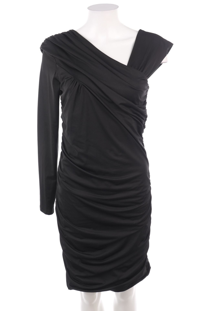 Ohne Label - Kleid mit Raffungen - S