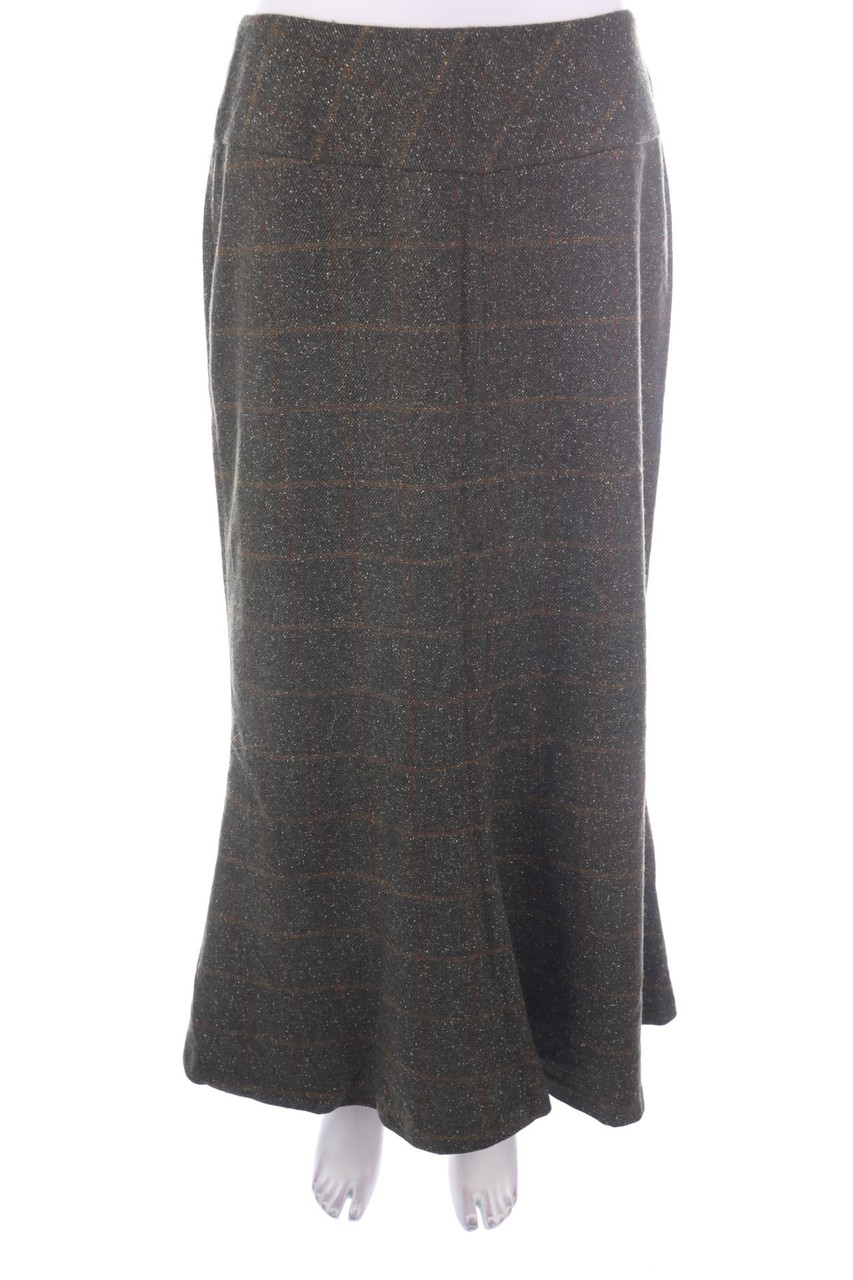 BANDOLERA - Maxi-Rock aus Woll-Mix mit Seide - XL