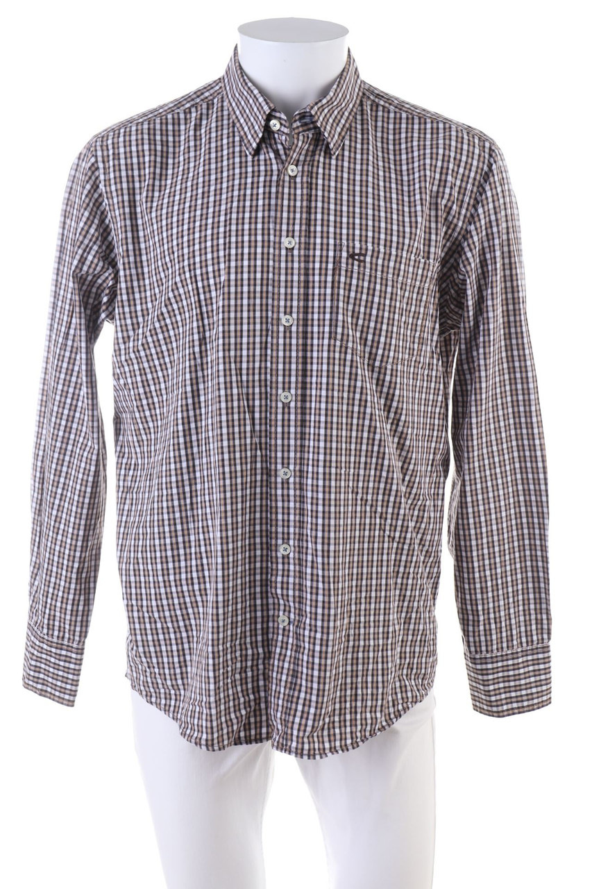 camel active - kariertes Hemd - L