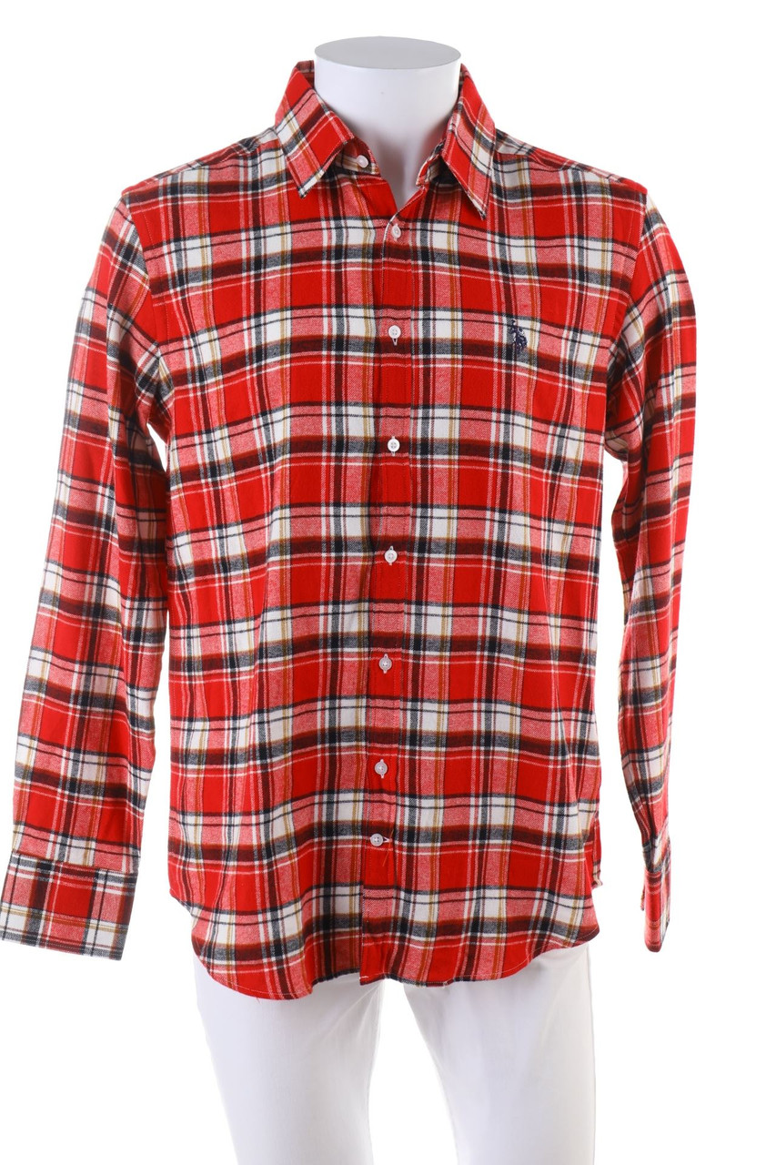 U.S. POLO ASSN. - kariertes Hemd - L