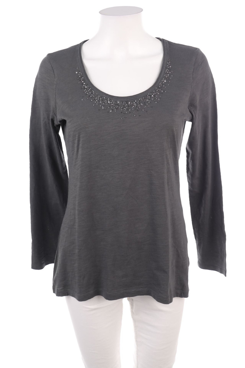 ESPRIT - Longsleeve-Shirt mit Pailletten - L