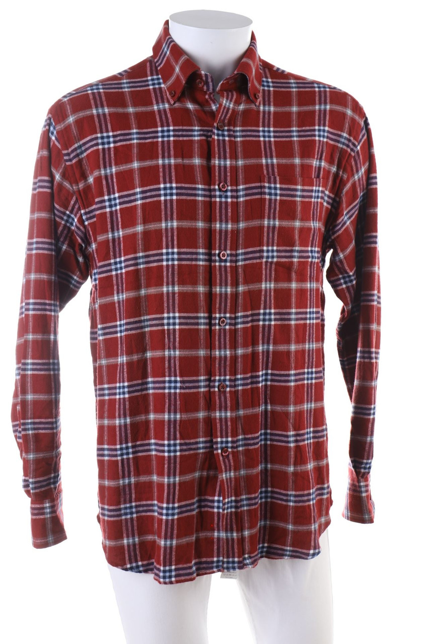 A.W. DUNMORE - kariertes Hemd - L