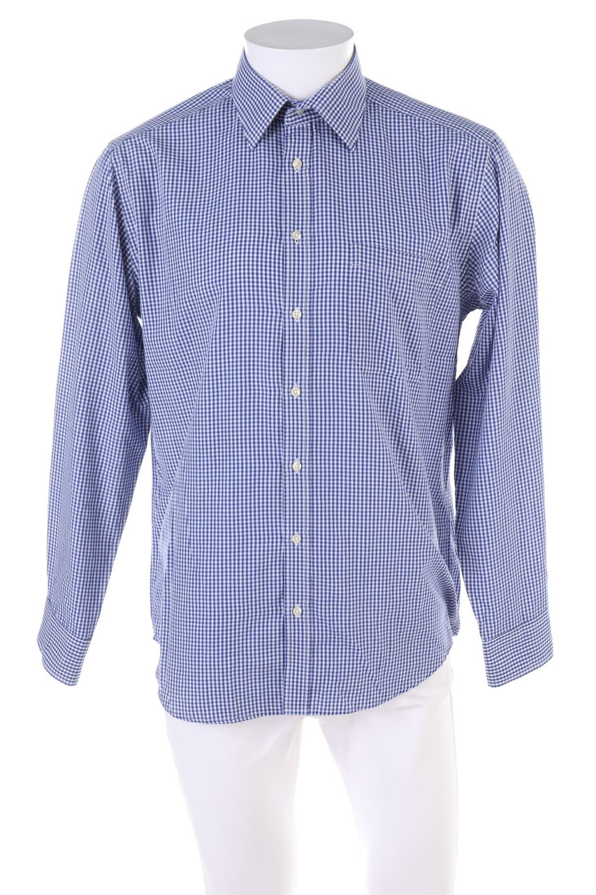 C&A - kariertes Hemd mit aufgesetzten Taschen - 54