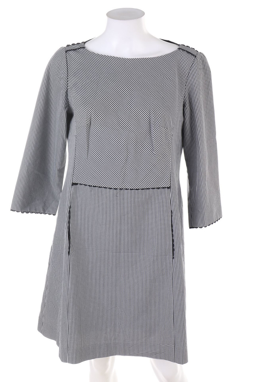 Ohne Label - Kleid mit Karo-Muster - L