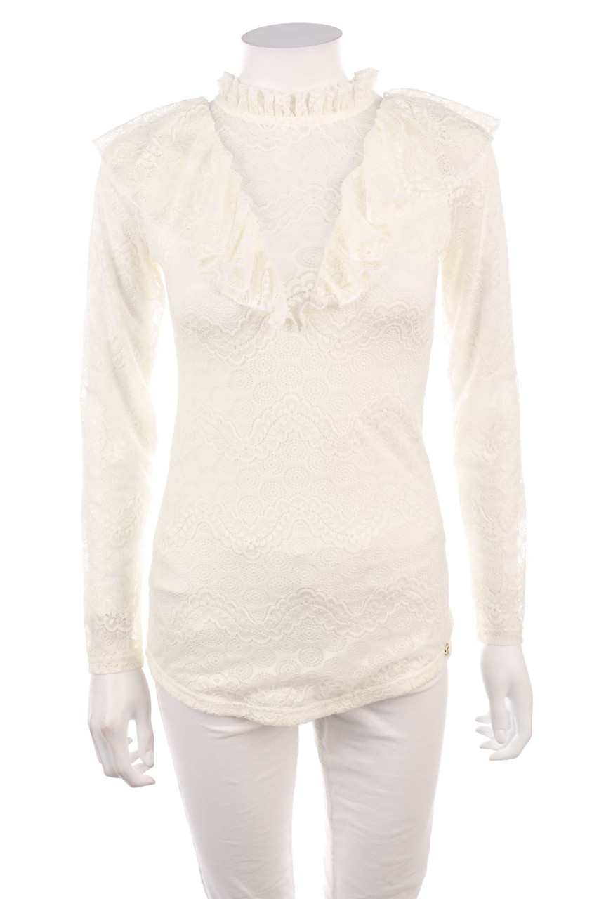 SECONDHAND - Volant-Bluse - M