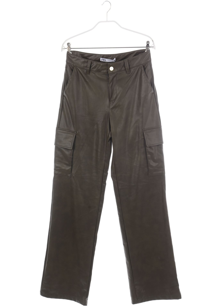 ZARA - Kunstleder-Hose - S