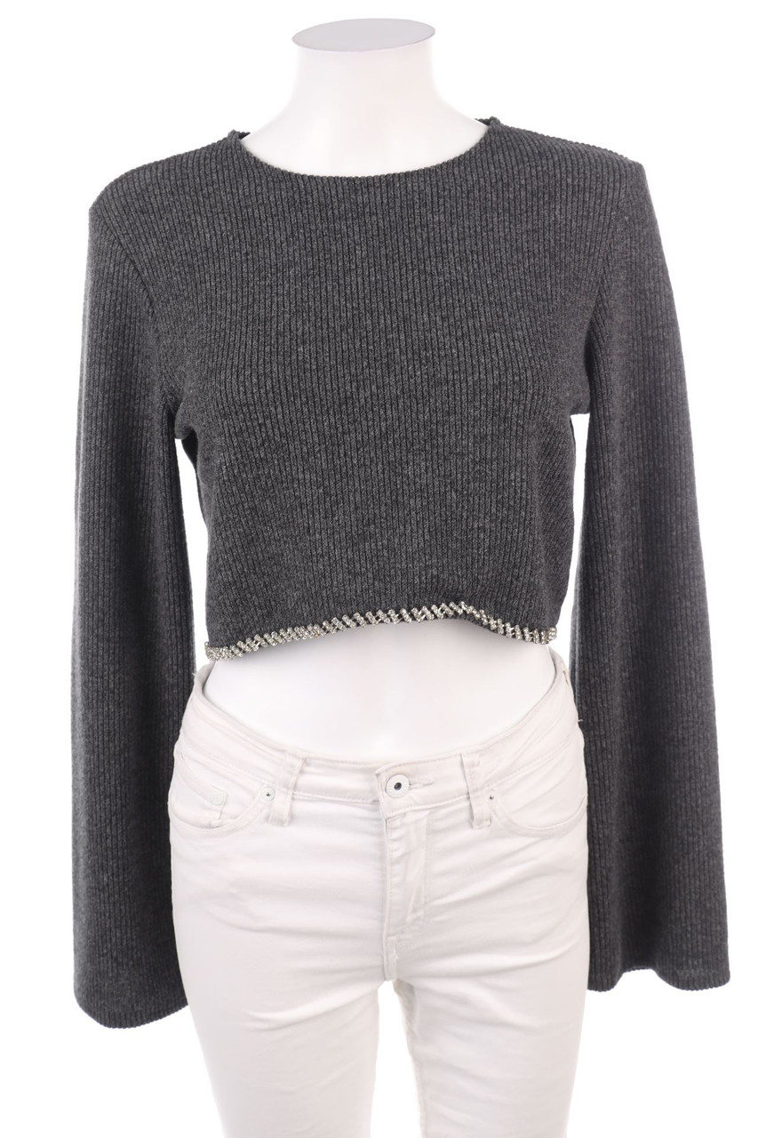 AMISU - Cropped-Shirt - M