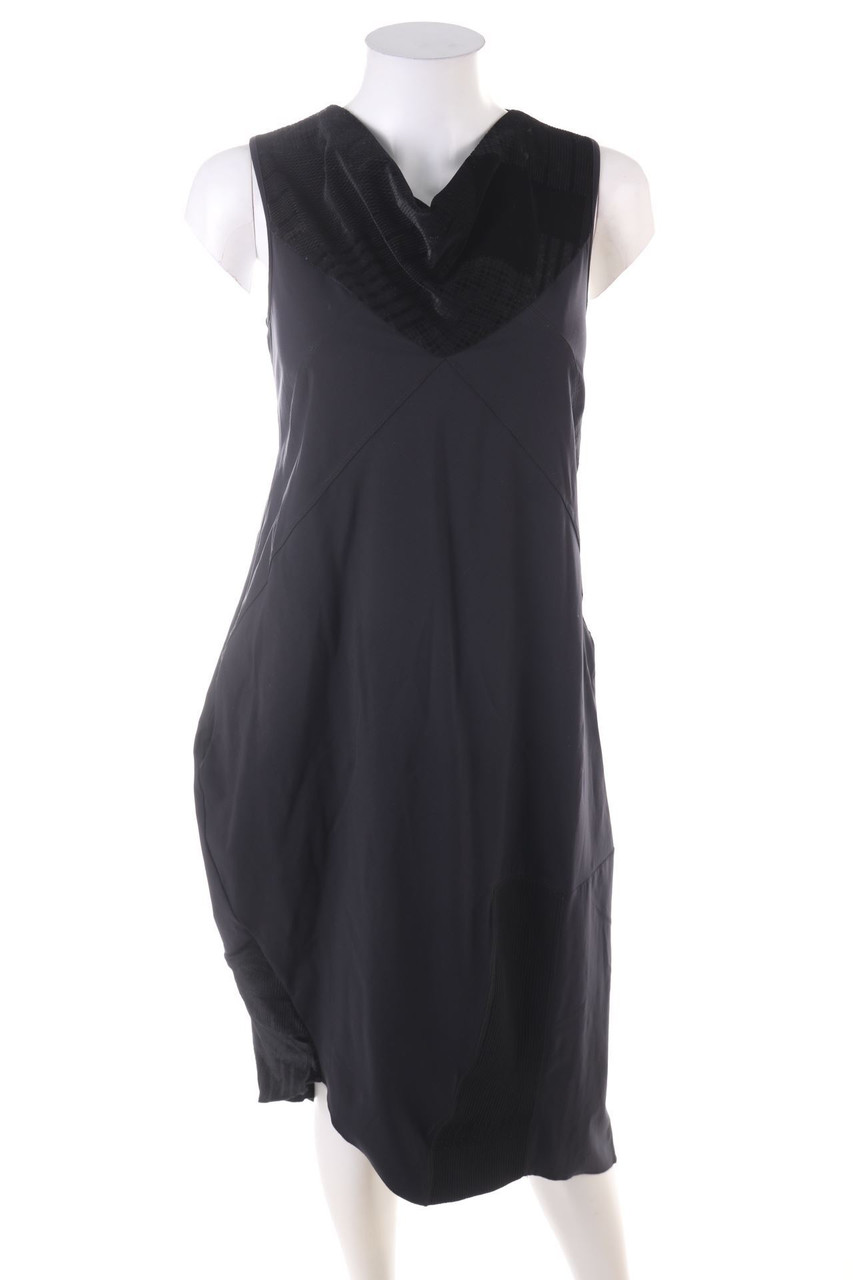 HIGH TECH - Kleid mit Samt - D 34
