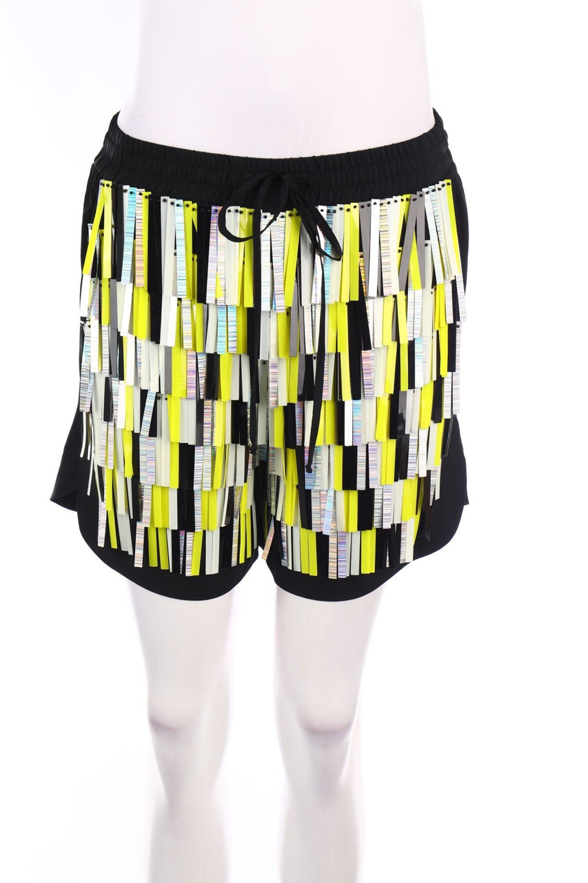 Simona Corsellini - Shorts aus Seiden-Mischung mit Applikationen - XS