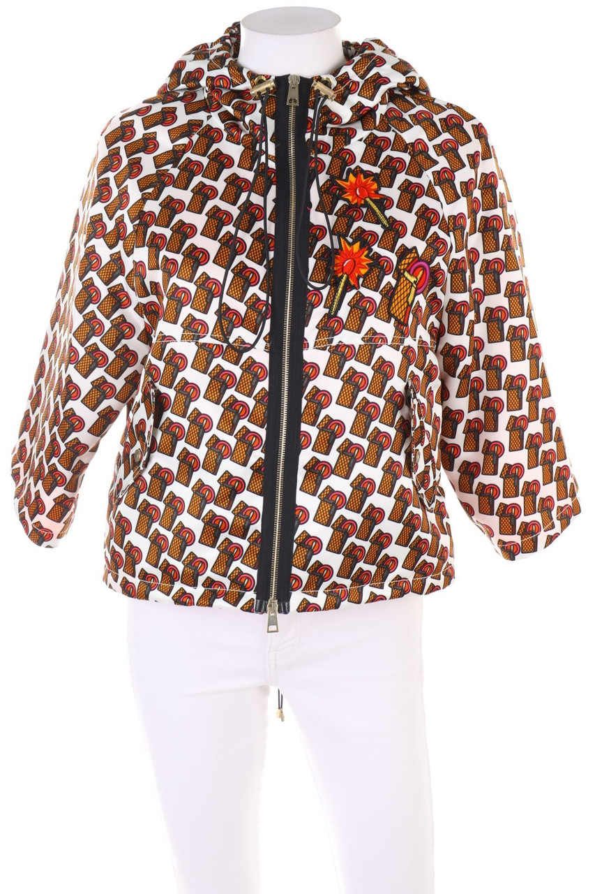 Simona Corsellini - Oversize-Jacke mit Print - D 34