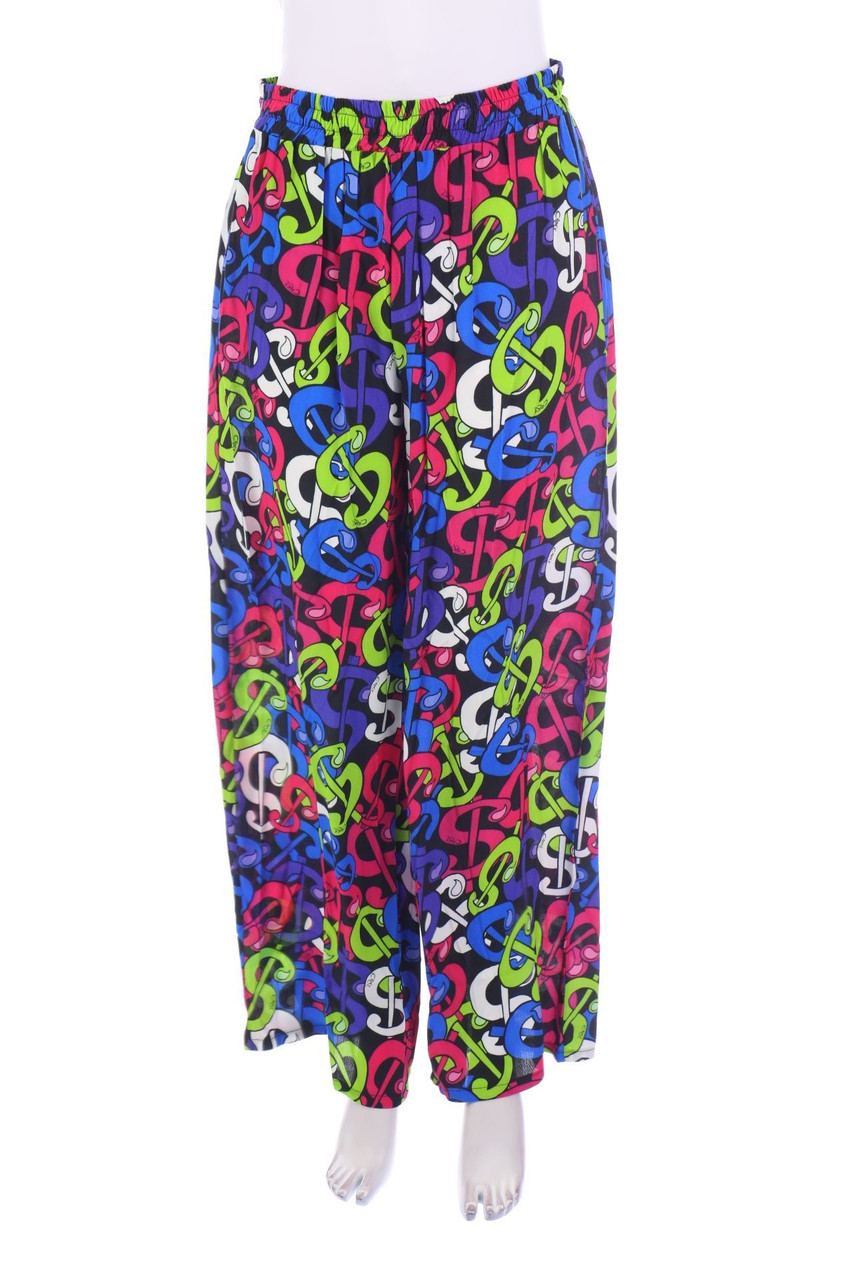 CROKY - Allover-Logo-Palazzo-Hose - M