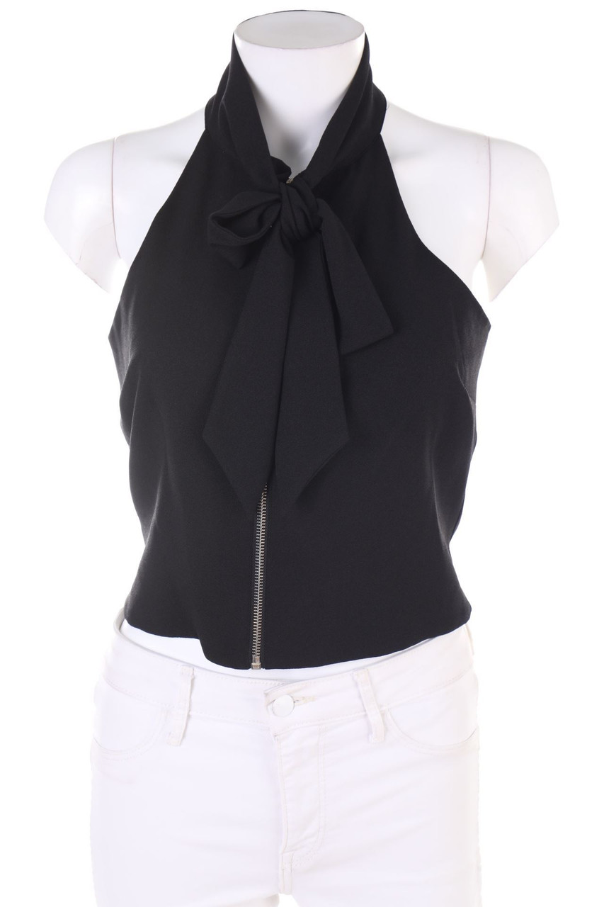 JEREMY SCOTT - Blusentop mit Schluppe - D 36