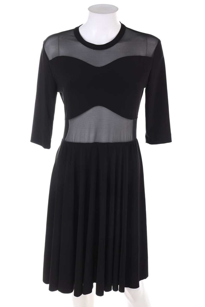 KAMALIKULTURE BY NORMA KAMALI - Kleid mit Mesh-Einsatz - M