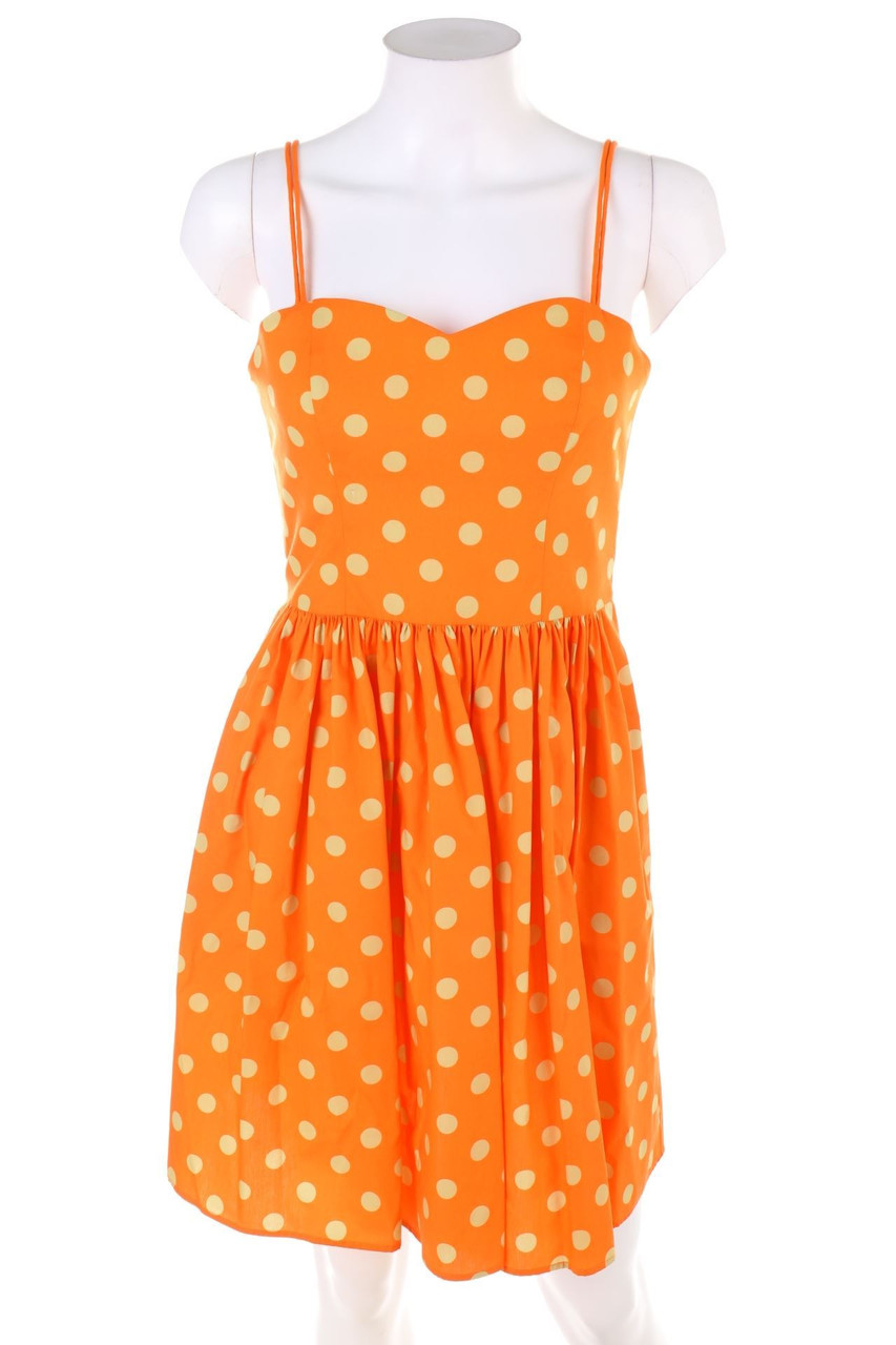 JEREMY SCOTT - Kleid mit Polka Dots - D 36