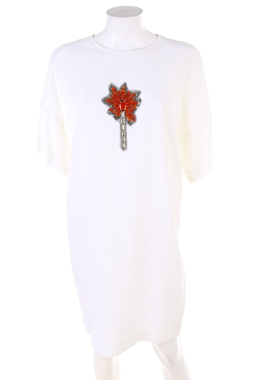 Simona Corsellini - Midikleid mit Perlen - S