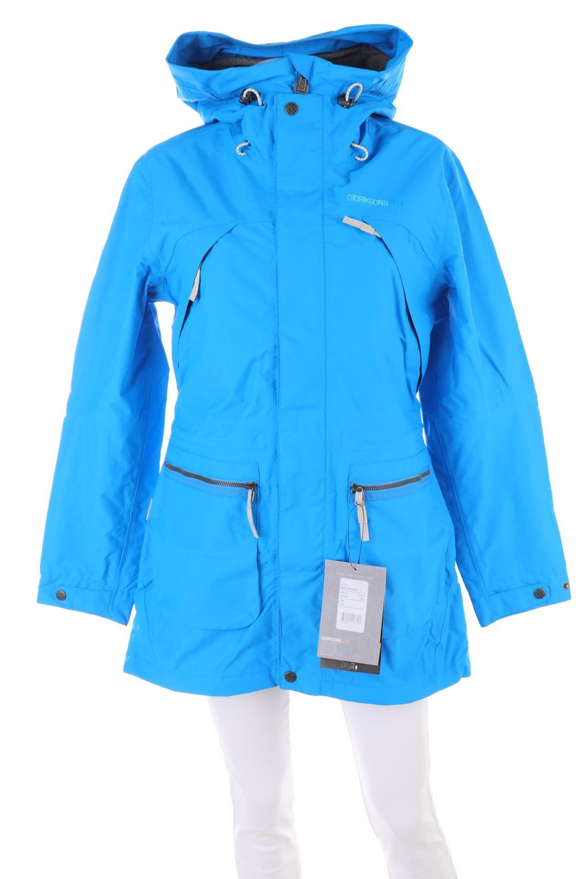 DIDRIKSONS 1913 - Regen-Mantel mit Logo-Stickerei - D 36