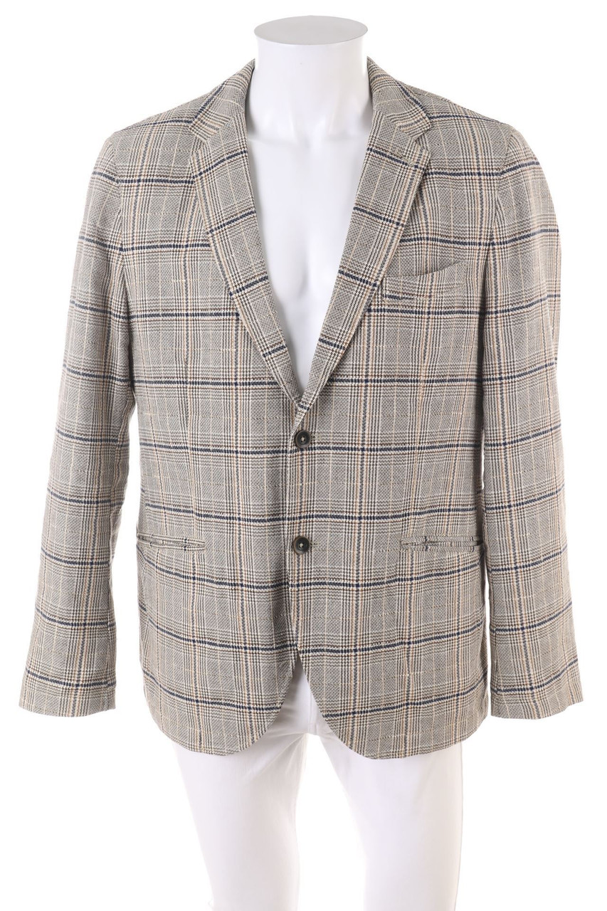 Mey & Edlich - Muster-Sakko mit Leinen - 52