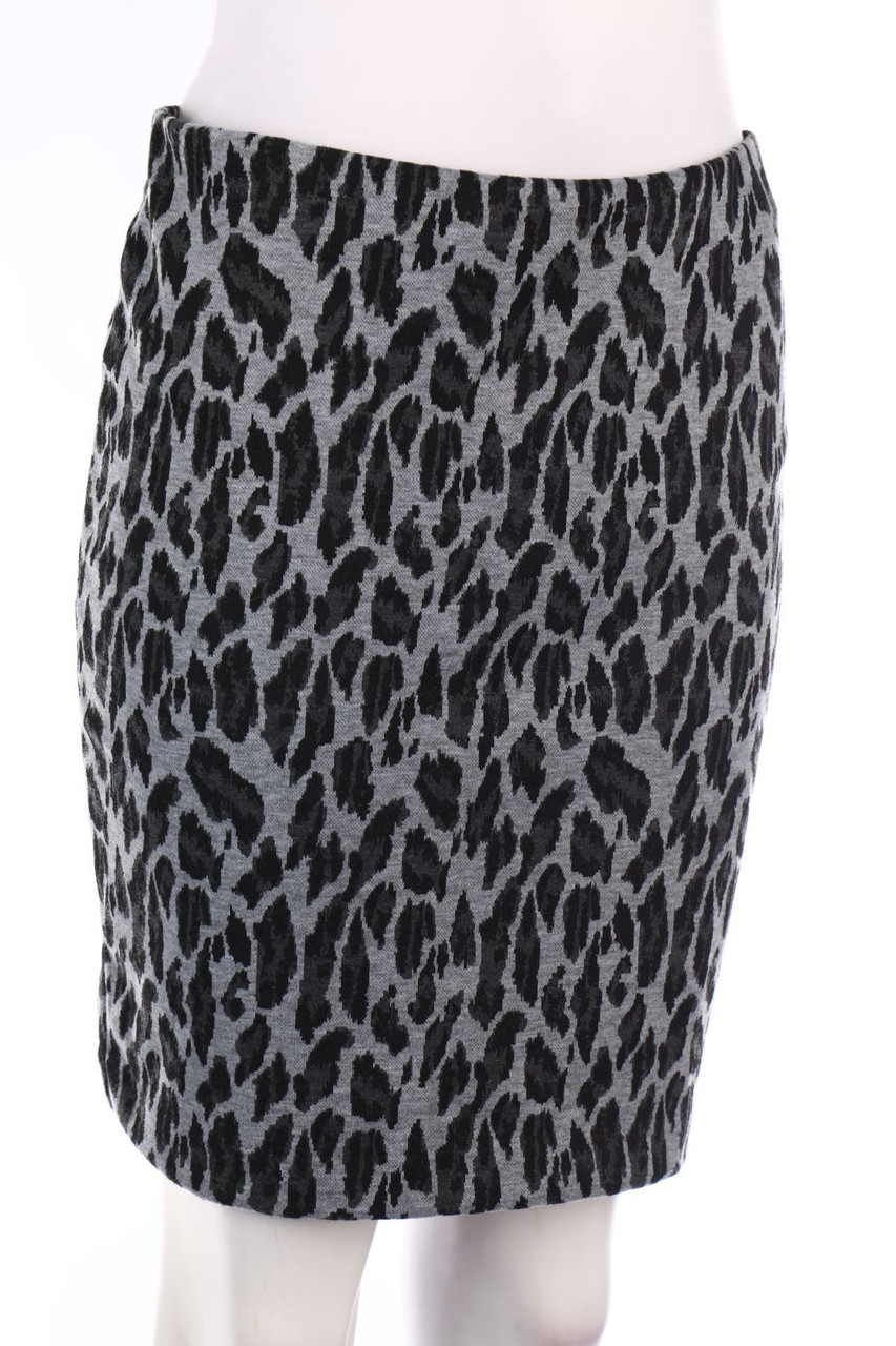 Ohne Label - Rock mit Animal-Print - L