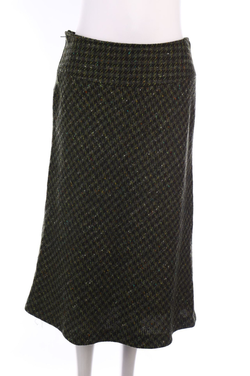 Brendella - Tweed-Midirock aus Wolle - D 38