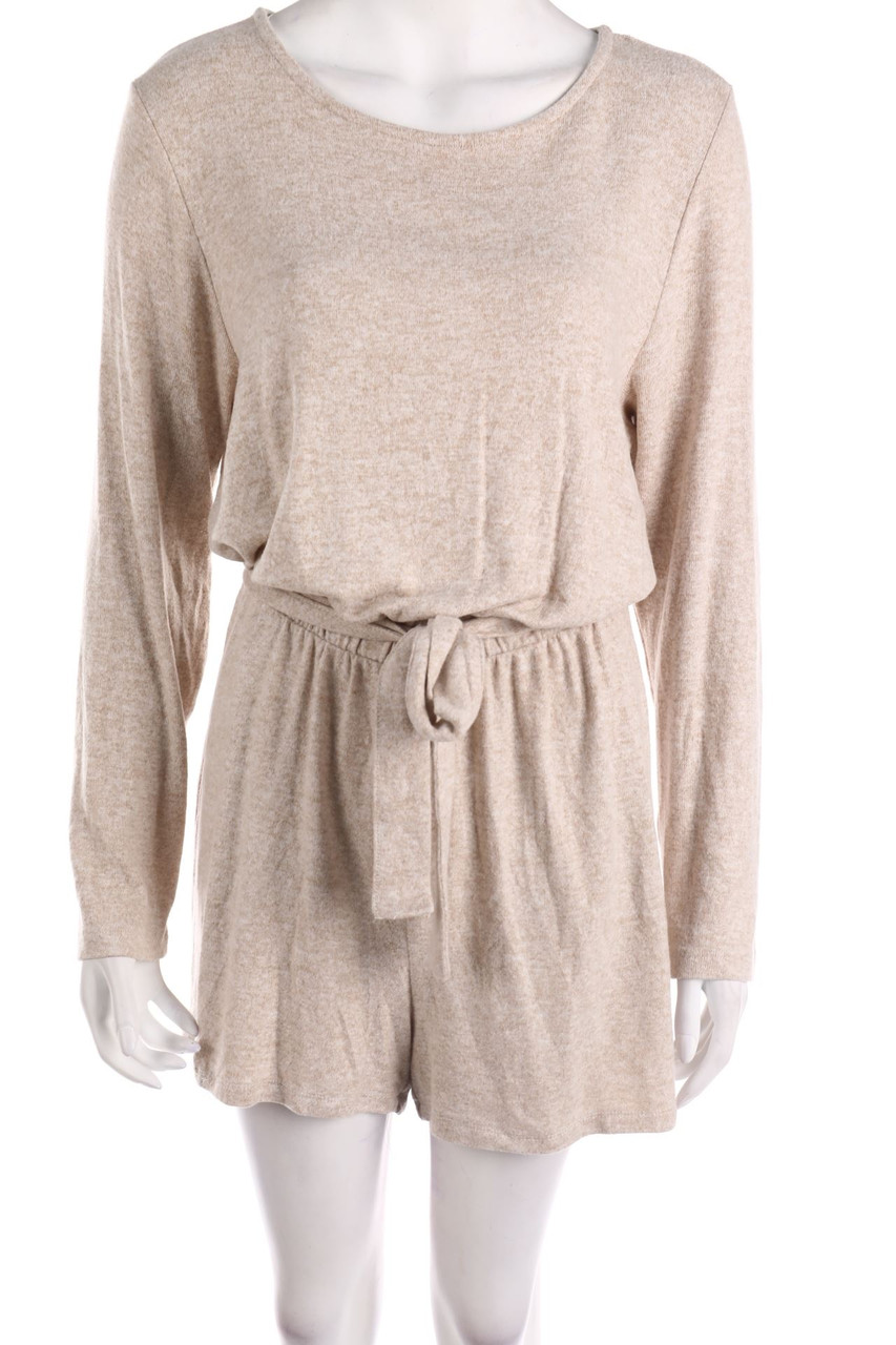 Ohne Label - Playsuit mit Gürtel - D 44