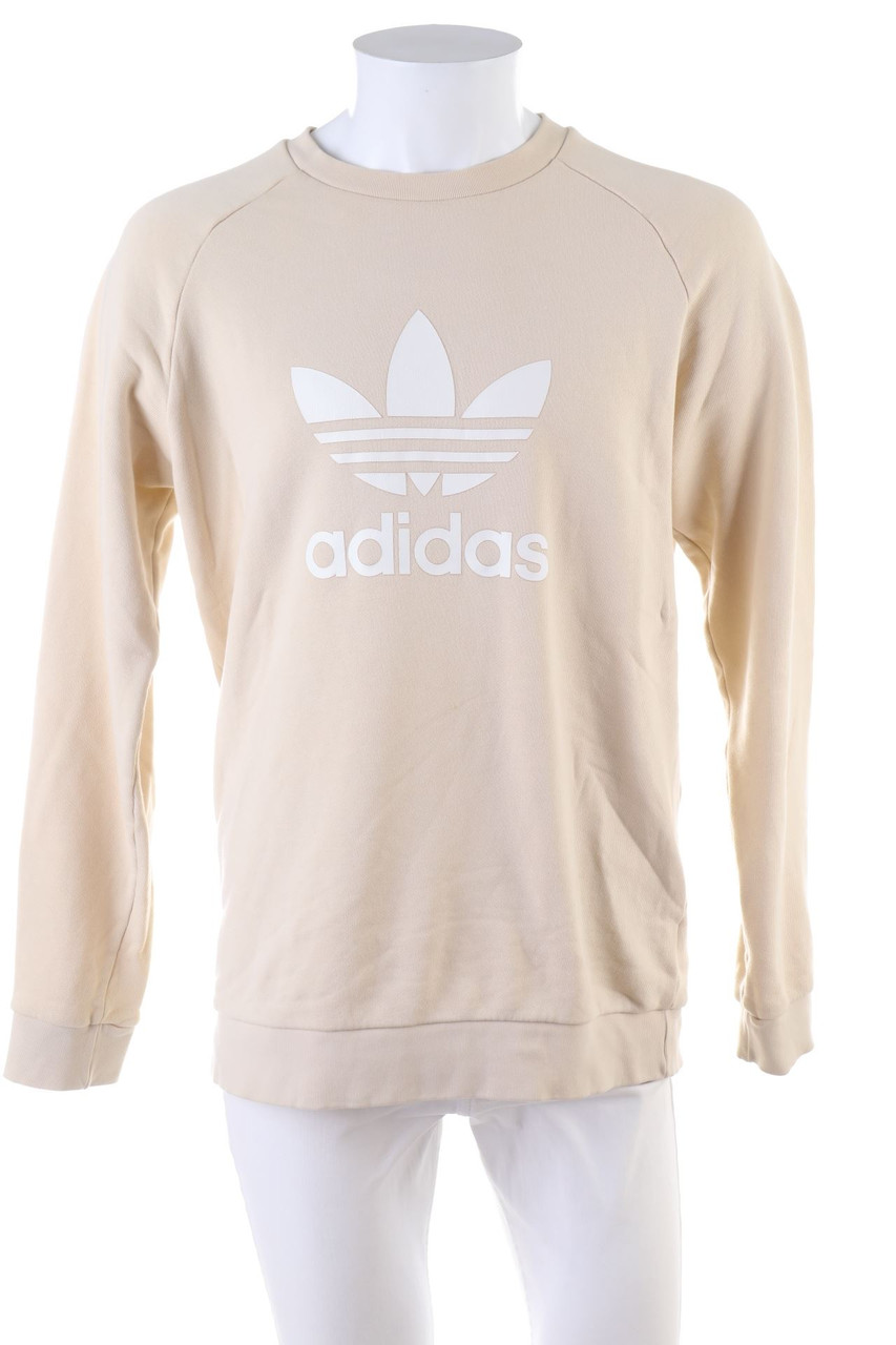 adidas - Sweatshirt aus Baumwolle mit Logo-Print - M