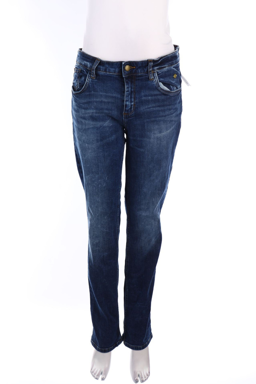 TOM TAILOR - Used Look Straight Cut Jeans - W31