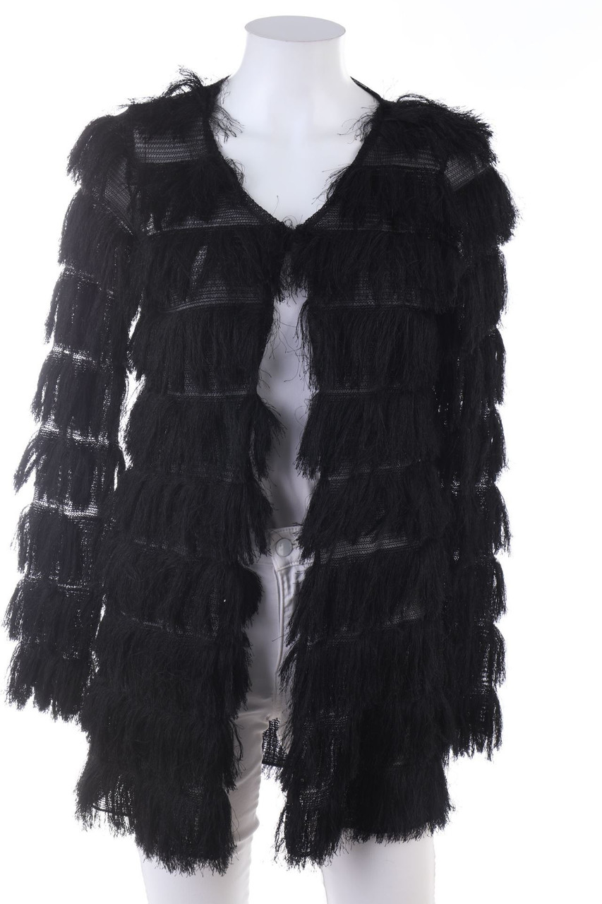 LAETITIA MEM - Mesh-Cardigan mit Fransen - D 42