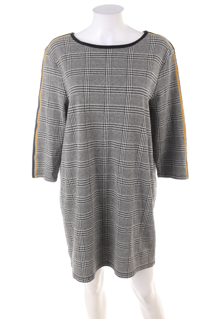 Ohne Label - Kleid mit Karo-Muster - D 44